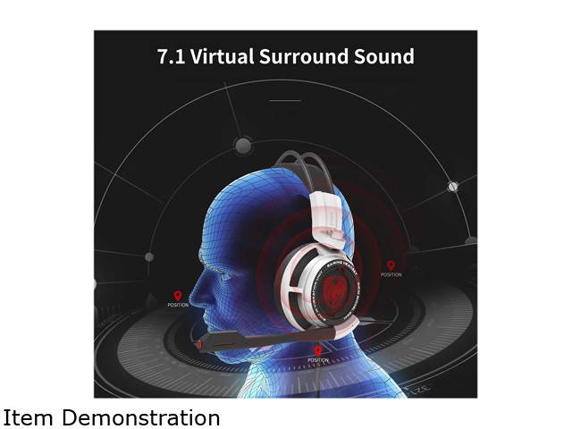SOMIC G941 USB Gaming Headphones 7.1 Virtual Surround Sound Headset with Microphone and Vibration For PS4 PC Video Games