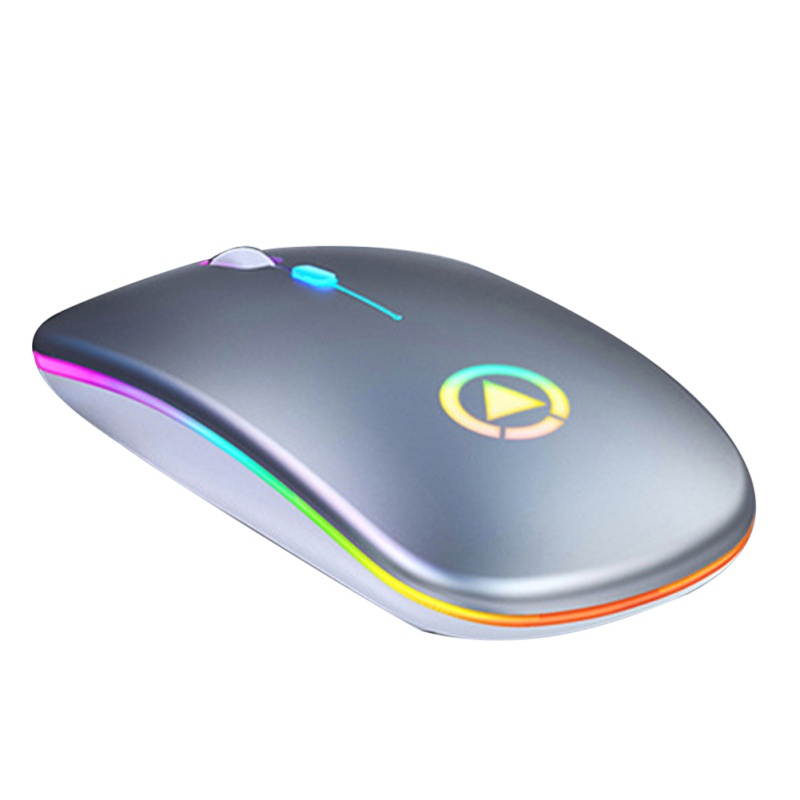 Rechargeable Wireless Silent Colorful LED Mice Optical Ergonomic Gaming Mouse