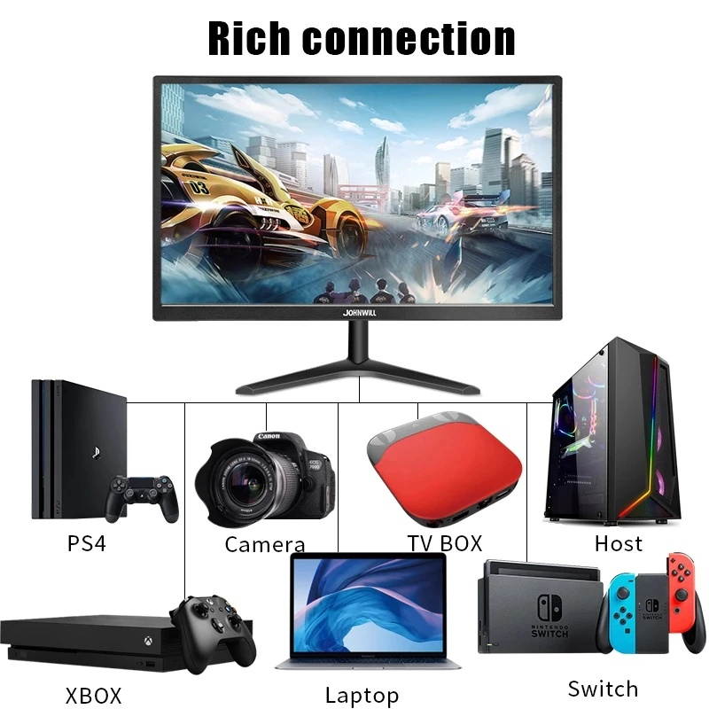 19-inch Full HD1440X900 60 Hz PC monitor with HDMI and VGA interface 5ms 250 cd/m&sup2; built-in speaker monitor for PS3 PS4 X-Box