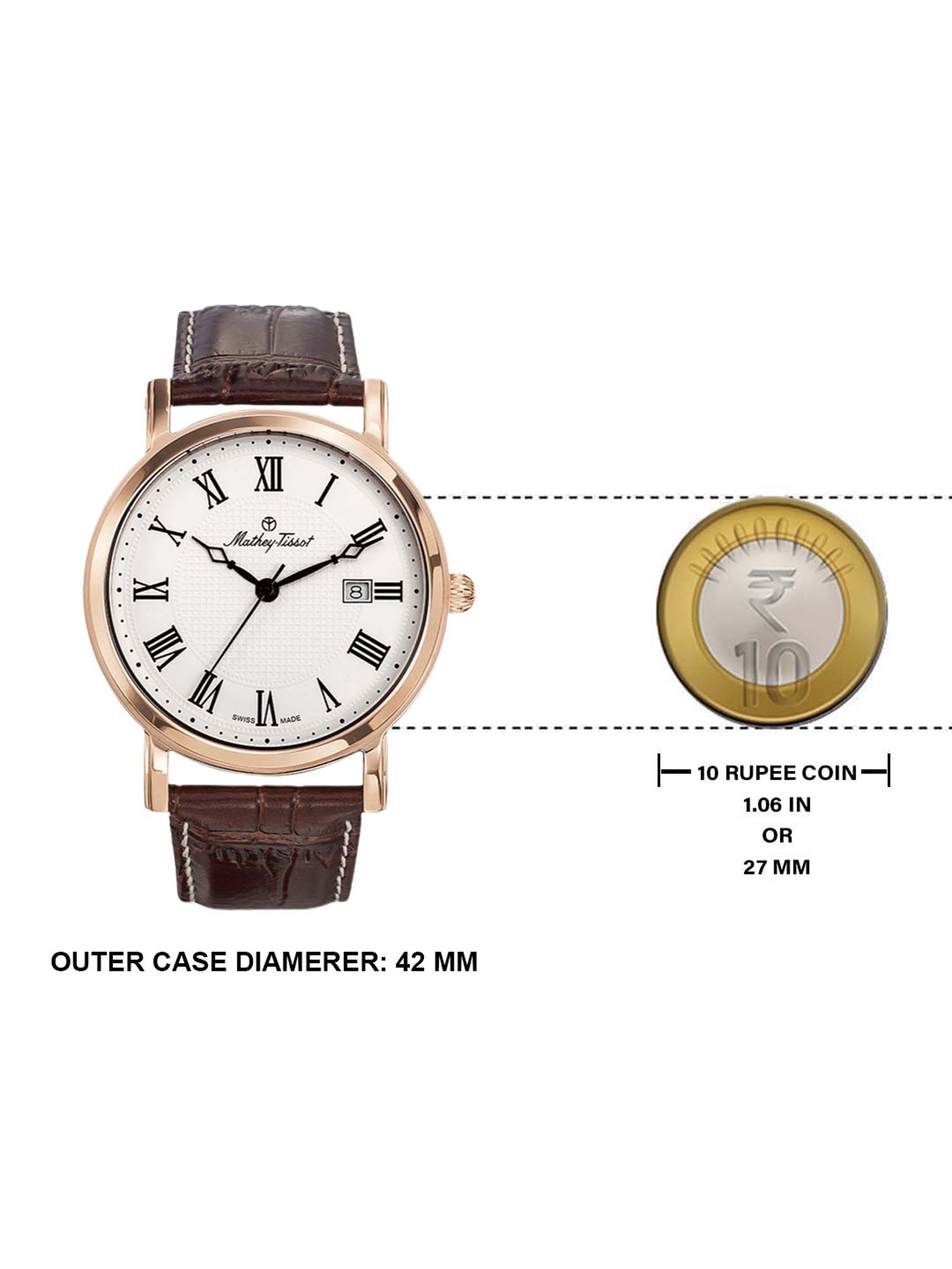 Mathey Tissot HB611251PBR Analog Watch for Men