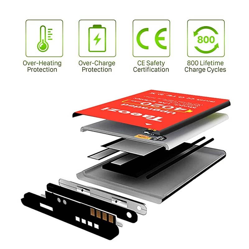 S7 Edge Battery Replacement Upgraded 4080mAh Li-Polymer EB-BG935ABE Replacement Battery for Samsung S7 Edge G935 G935V G935A G935T G935P with Complete Tool Kits