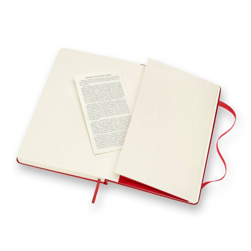 Moleskine Lined Professional Journal Large Red Hard Classic