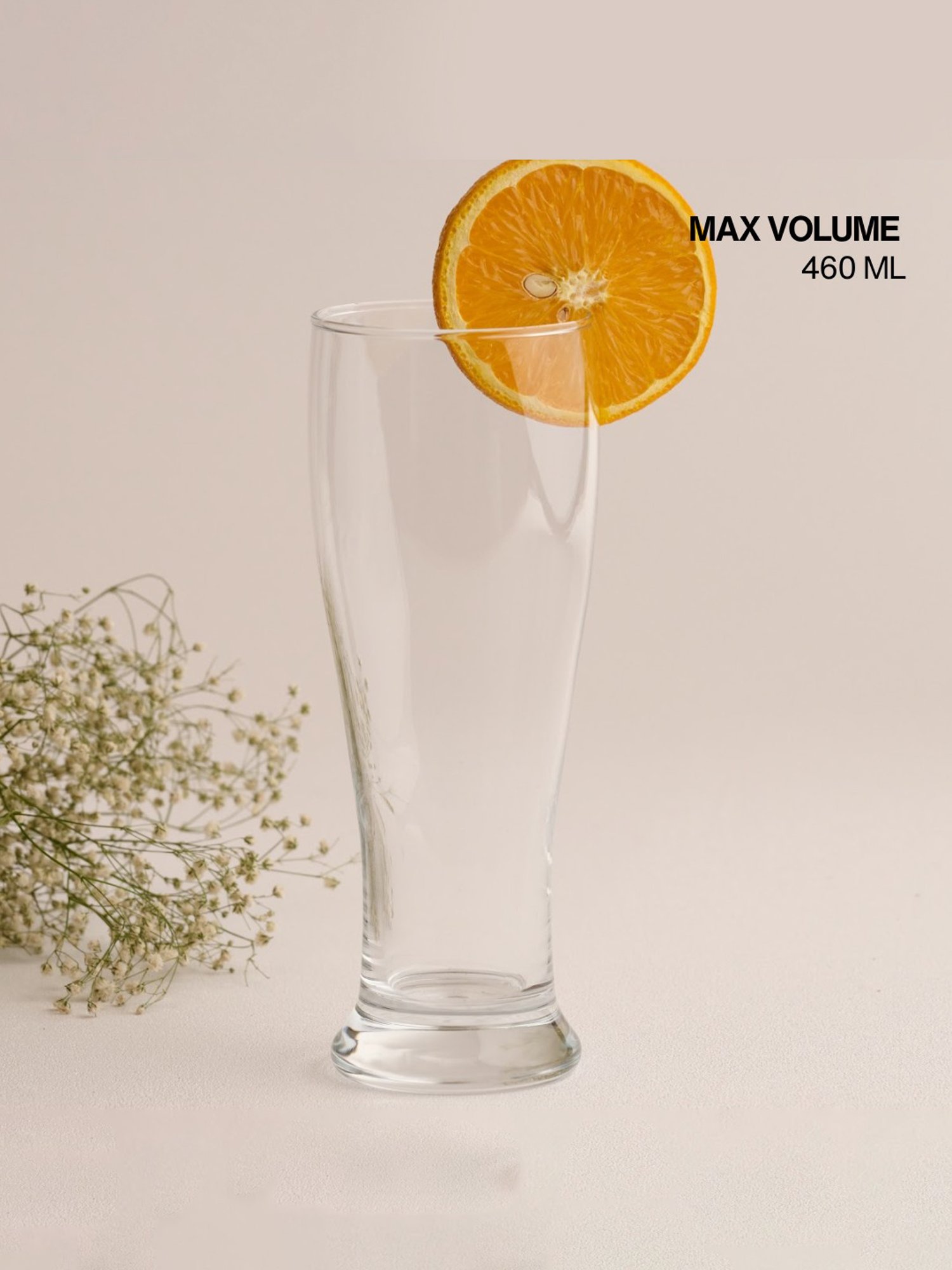 BlackCarrot Beer Glass Set of 6