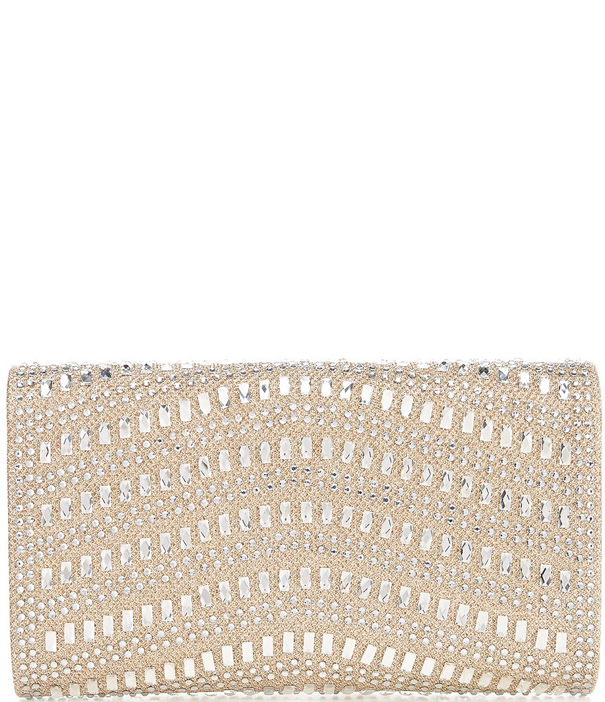 Kate Landry Crushed Crystal Clutch Bag