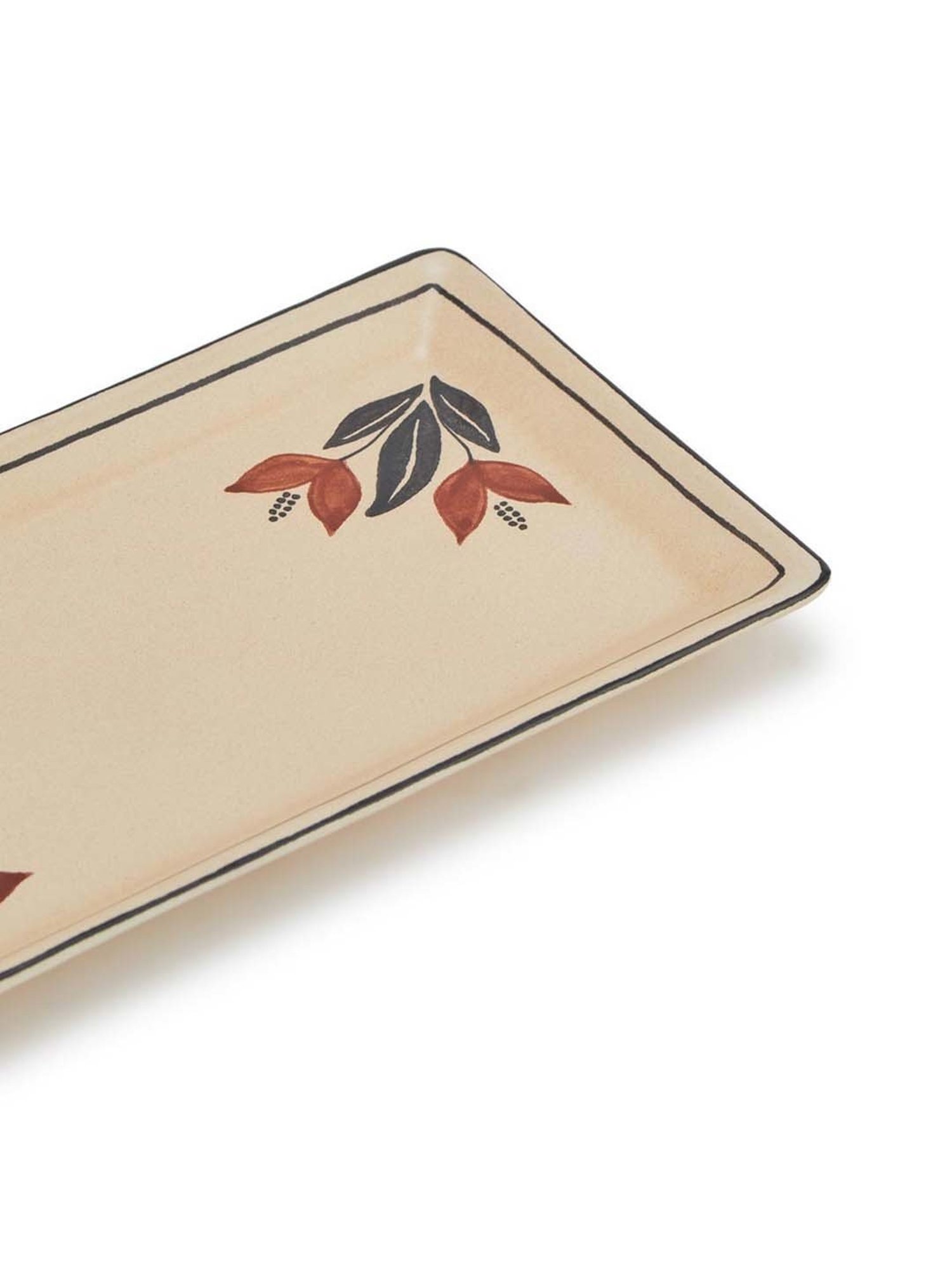 Fabindia Thar Multicolor Ceramic Platter