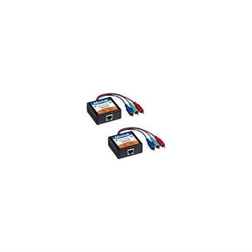 MuxLab - 500050-2PK - MuxLab Component Video/Digital Audio Balun 2-Pack - Component Video In - Network (RJ-45)