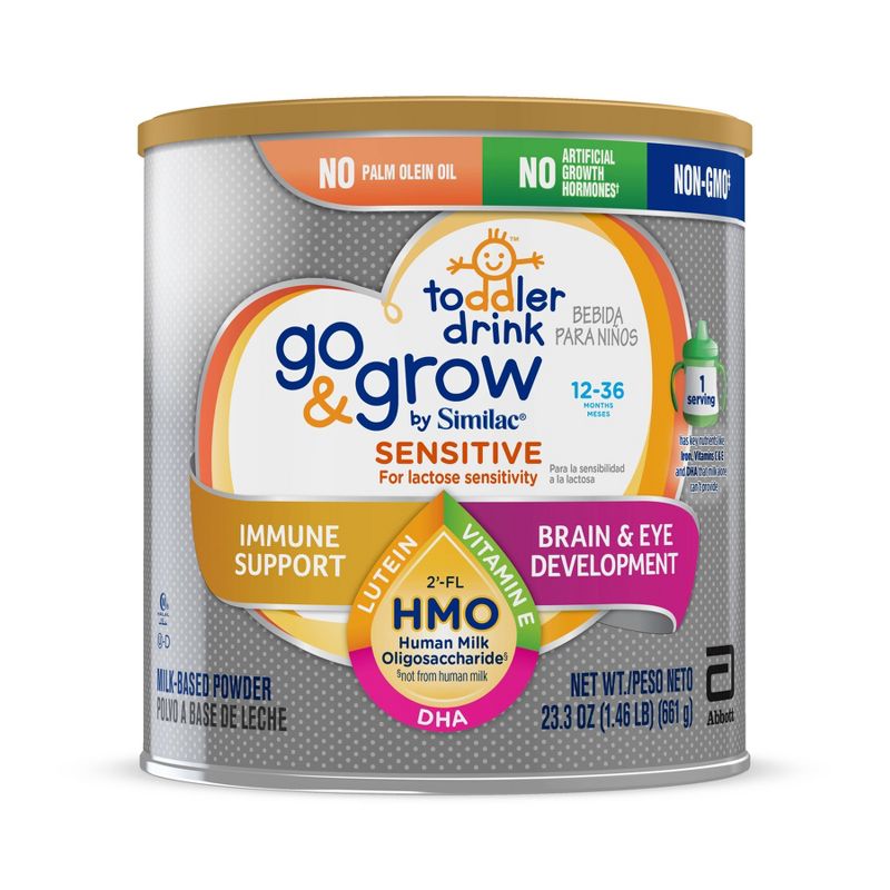 Go & Grow Sensitive by Similac Toddler Drink Non-GMO Formula Powder - 23.3oz