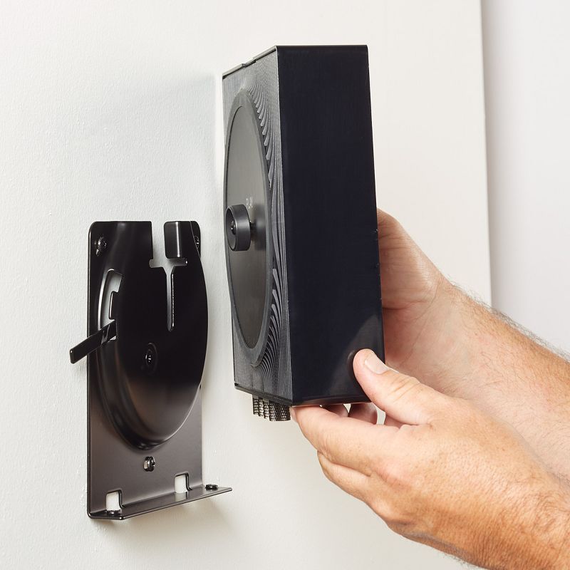 Sanus SFC22 Steel Series 22" Speaker Stand - Each (Black)