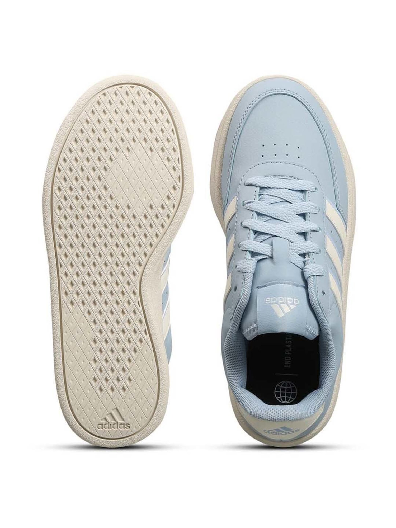 Adidas Women's BREAKNET 2.0 Blue Tennis Shoes