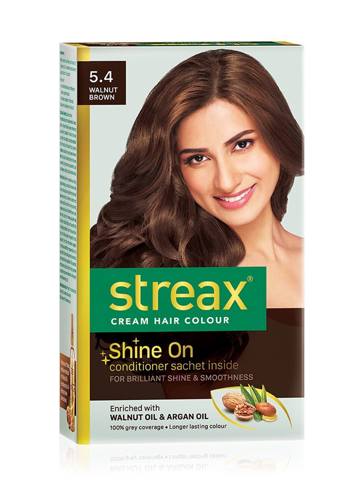 Streax Hair Colour Walnut Brown - 120 ml