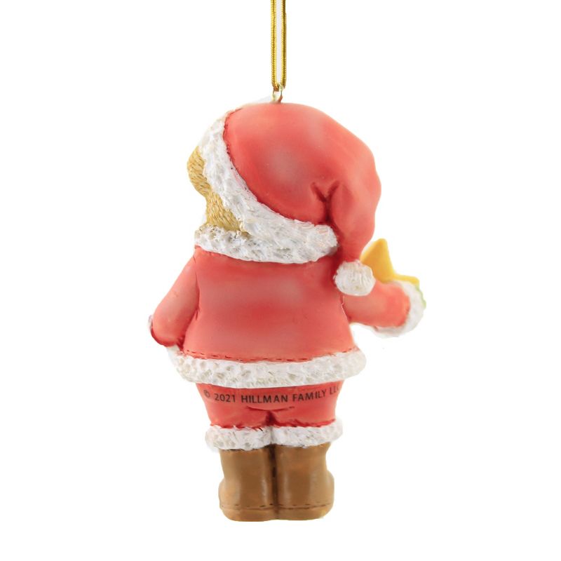 Cherished Teddies 3.5" Santa Bear Ornament Christmas Teddy  -  Tree Ornaments