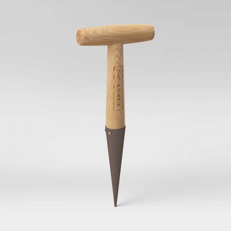 Wood Handle Garden Dibber Brown - Smith & Hawken™