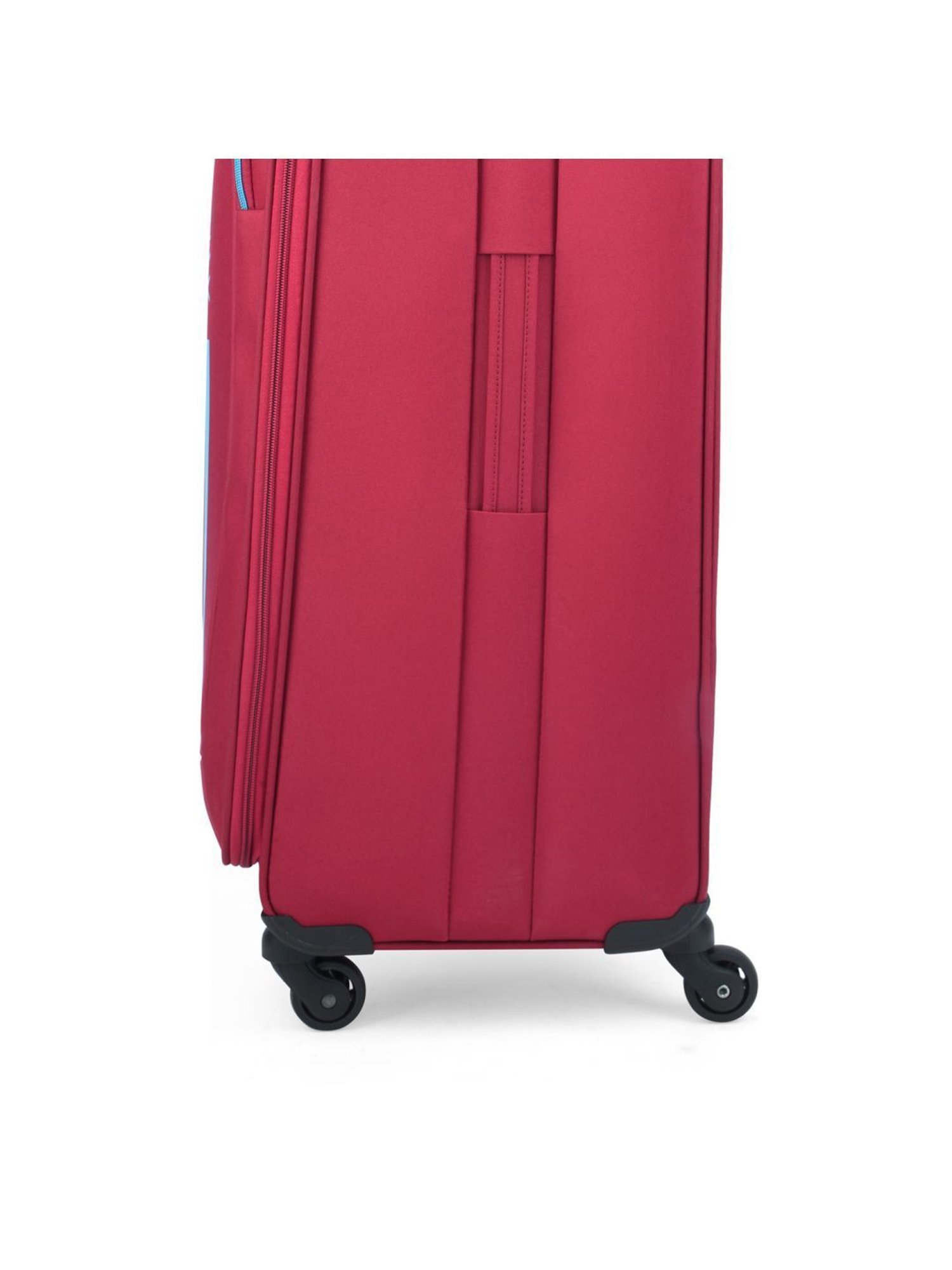 Aristocrat Dasher Red Solid Soft Large Trolley Bag - 33 cm