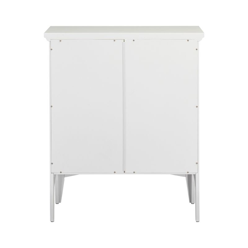 32" Durdle Accent Cabinet White - Elegant Home Fashions