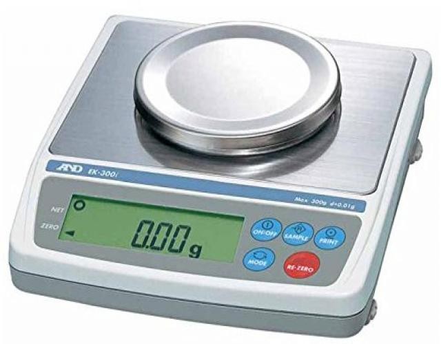 A&D Everest Compact Balance,Jewelry Scale EK 120i, 120 g X0.01 g, Pan 4.3", New