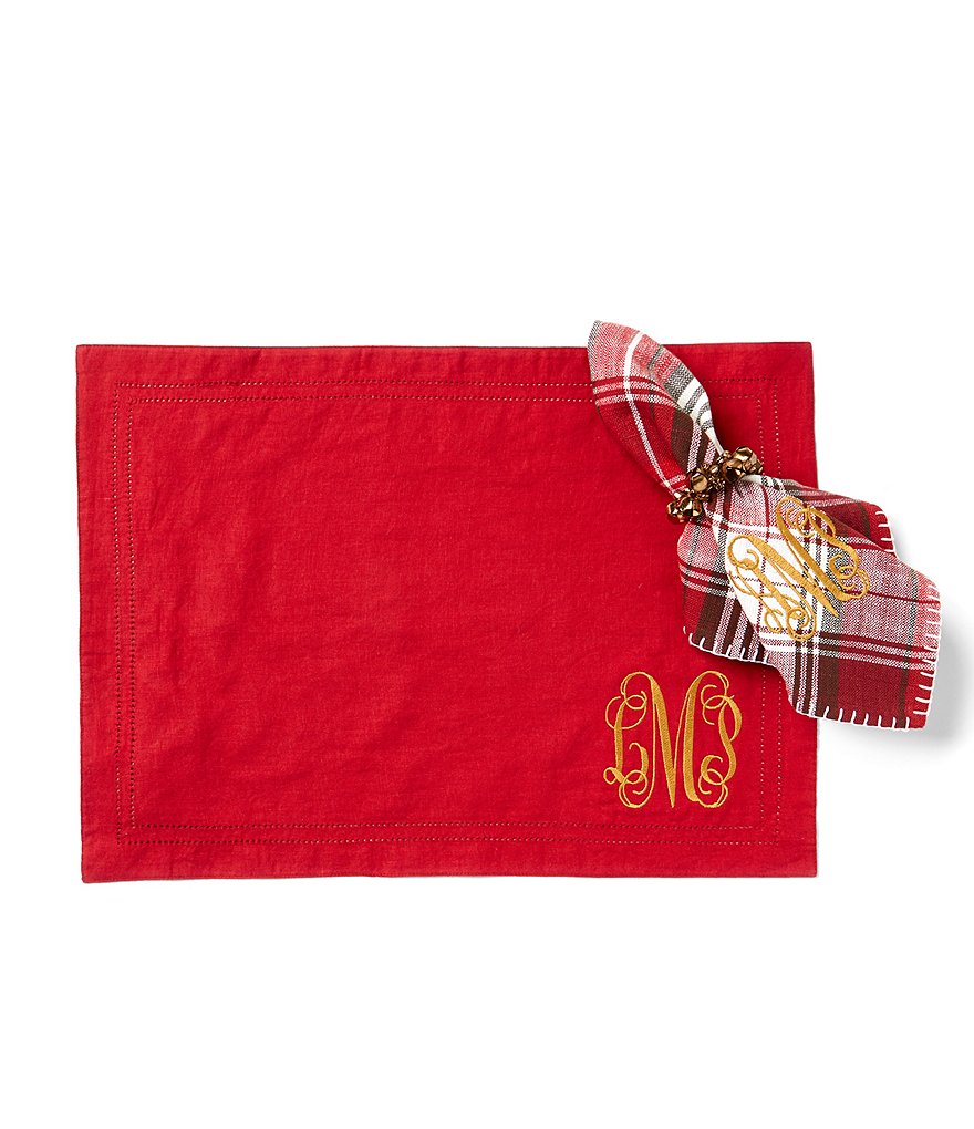 Southern Living Double-Hem-Stitched Linen Placemat