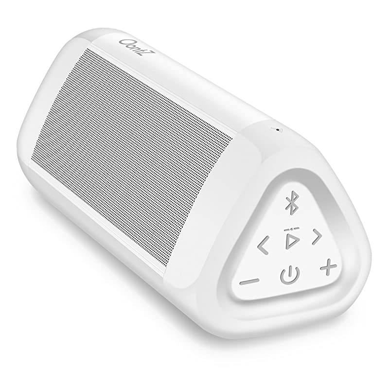 OontZ Angle 3 Ultra Portable Bluetooth Speaker 14 Watts Bigger Bass HiQuality Sound 100 Ft Wireless Range Play Two Speakers Together IPX6 Bluetooth Speakers by  White