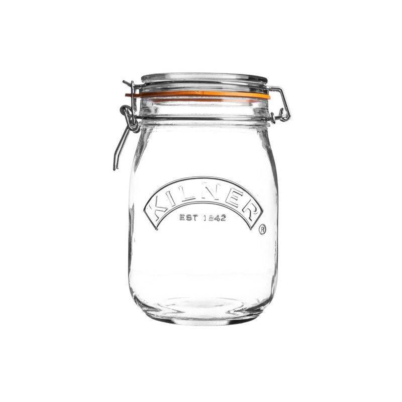 Kilner 34oz Clip Top Round Jar