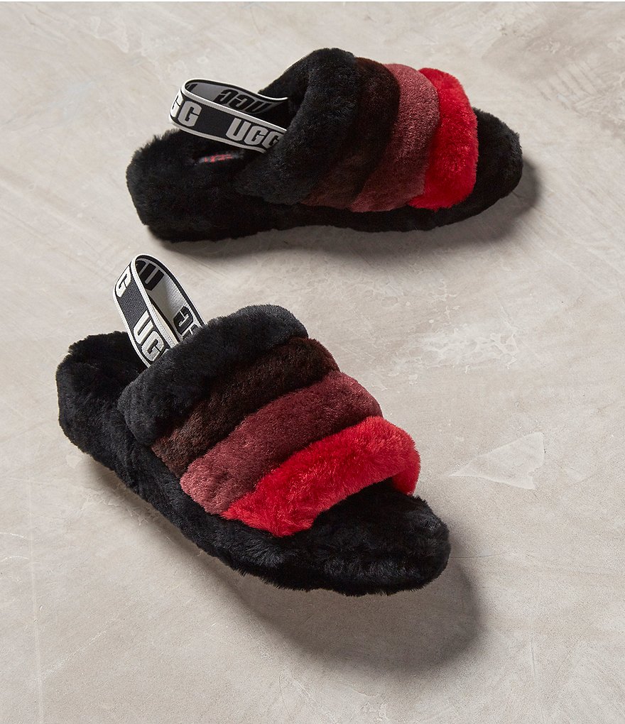 Cabernet Microfiber Terry Slippers