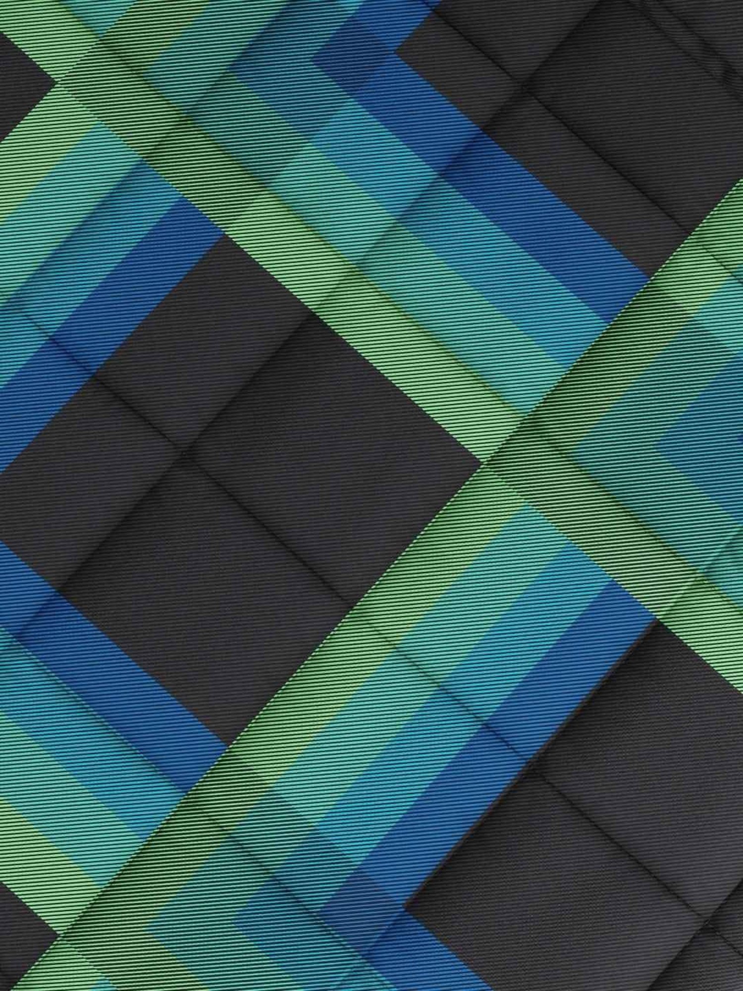 NAUTICA Pacific Coast Black & Blue Cotton 160 TC Double Comforter