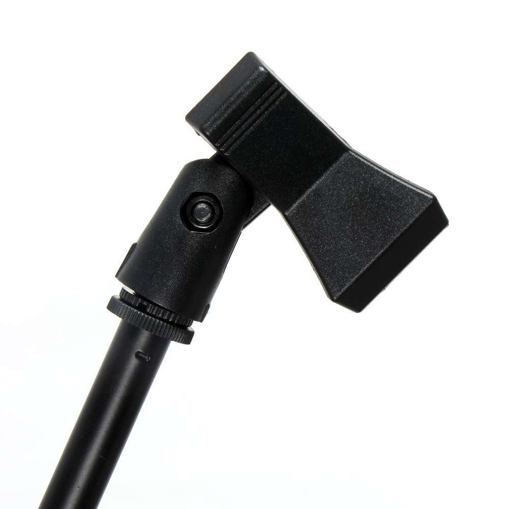 New Glarry Folding Type Tripod Microphone Boom Mic Stand Metal