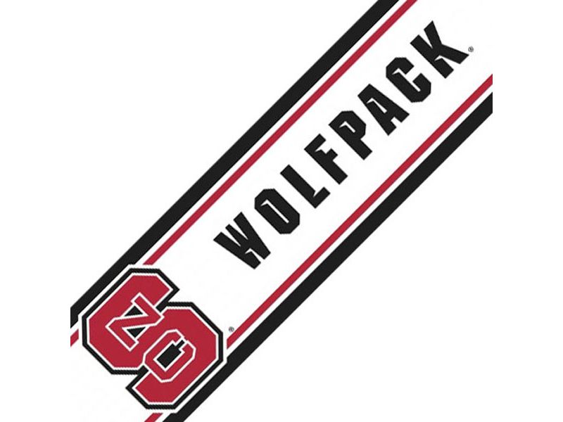 NCAA North Carolina State Wolfpack Self-Stick Wall Border - NC State Wolfpack..
