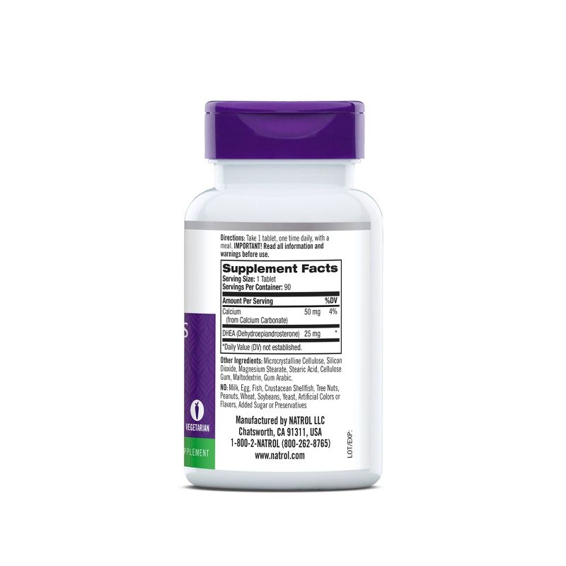 Natrol DHEA 25mg Mood & Stress Tablets - 90ct