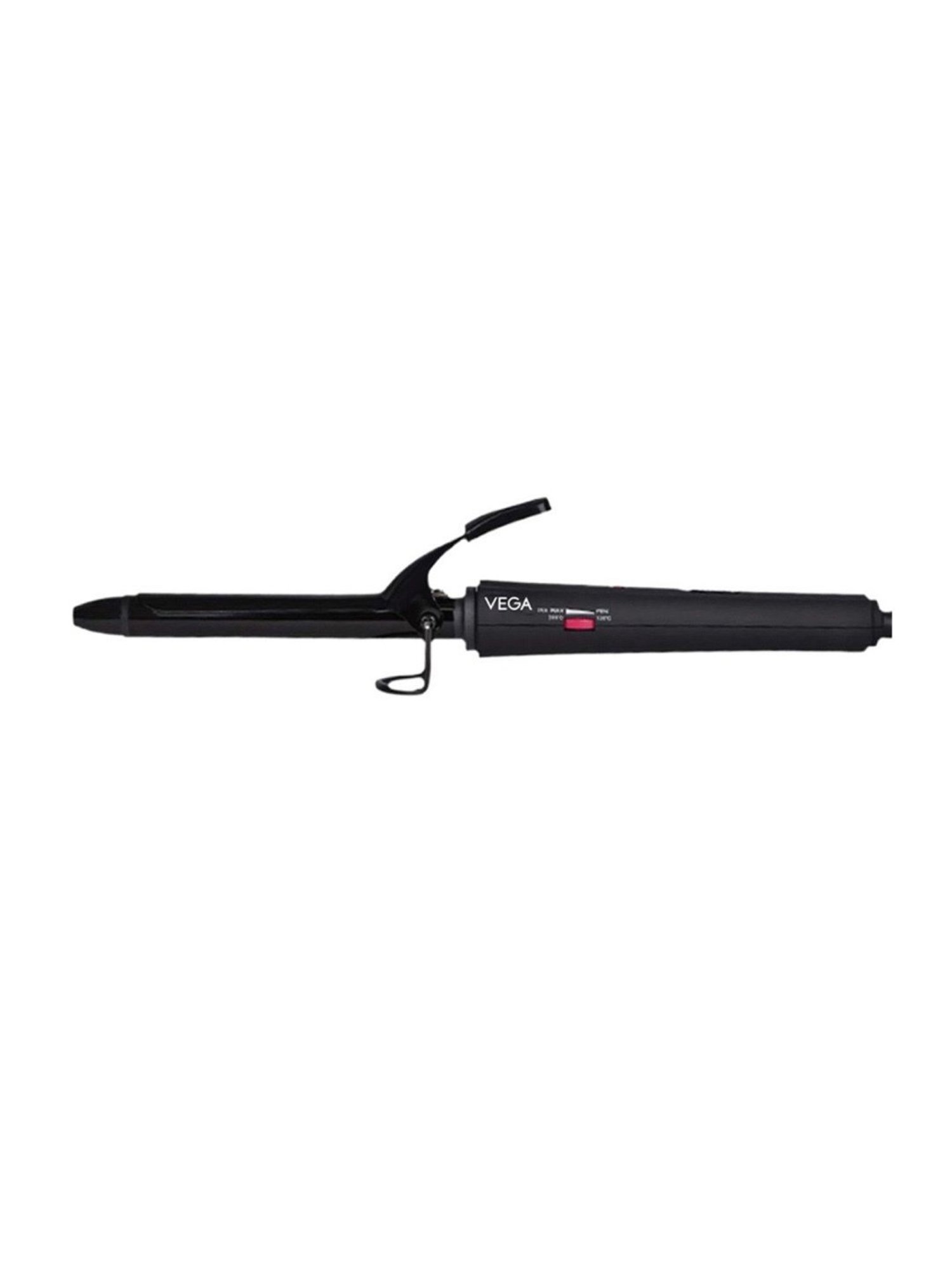 Vega Smooth Curl Hair Curler - 19 mm With Ceramic Coated Barrel (VHCH-03, Black)