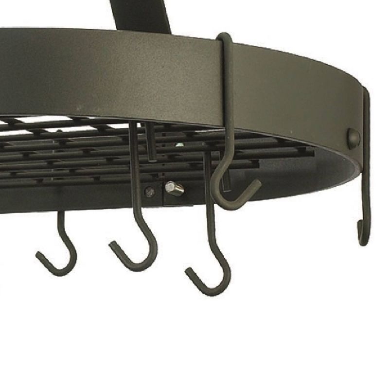 Range Kleen Pot Rack Bookshelf - Stainless Steel