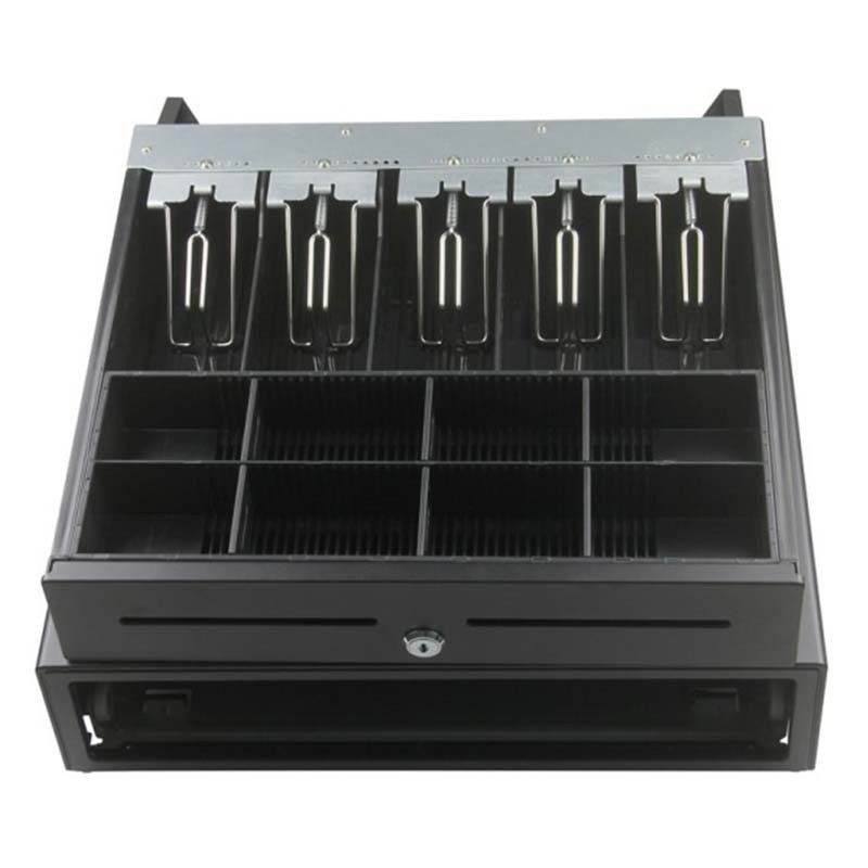 Intsupermai Cash Drawer Box with Lockable Money Drawer Safe Small Tray Supermarket Store Cashbox