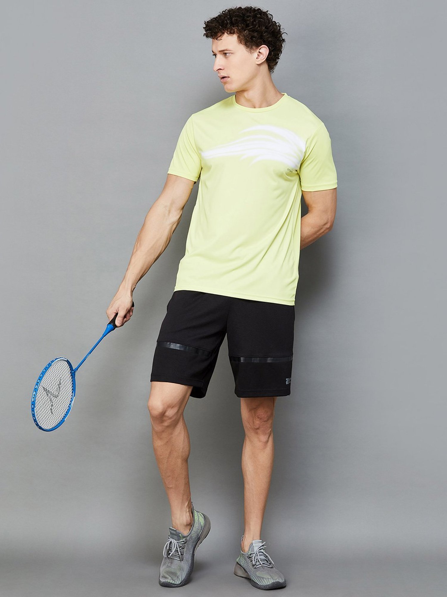 Fame Forever by Lifestyle Neon Regular Fit Printed Sports T-Shirts