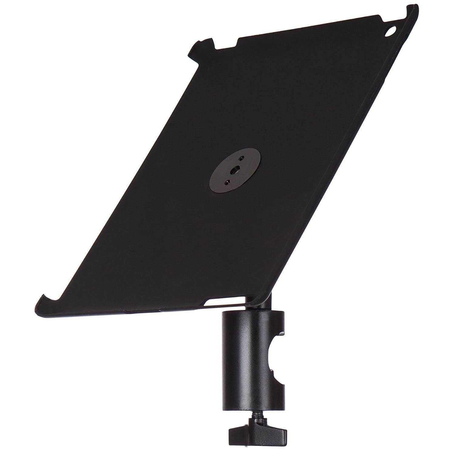 On-Stage TCM9161 Quick Release Tablet Mount with Snap-On Cover for iPad 2/3/4, Gun Metal