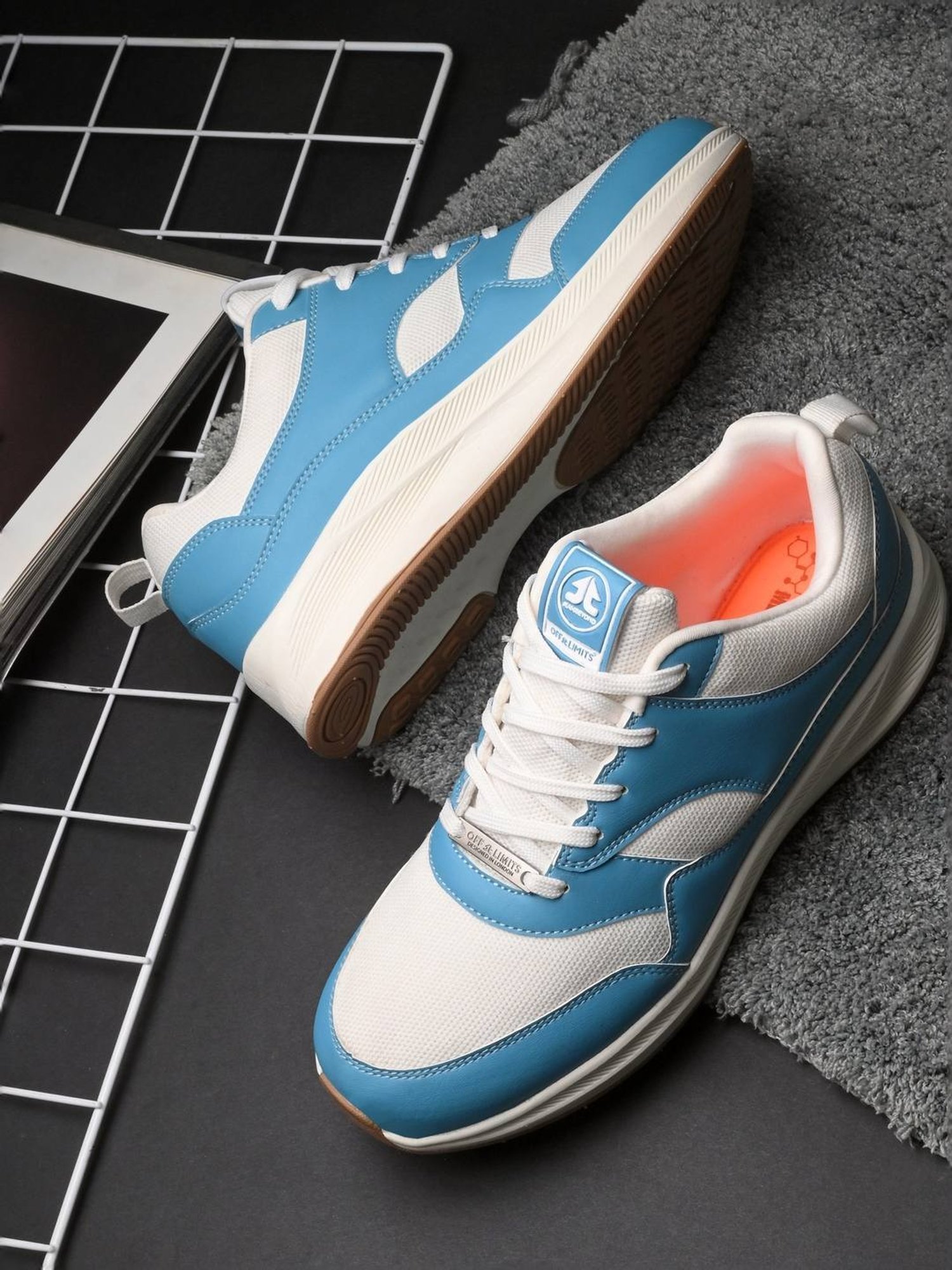 Off Limits Women's STUSSY W ( MEMORY TECH ) Blue & Off White Running Shoes