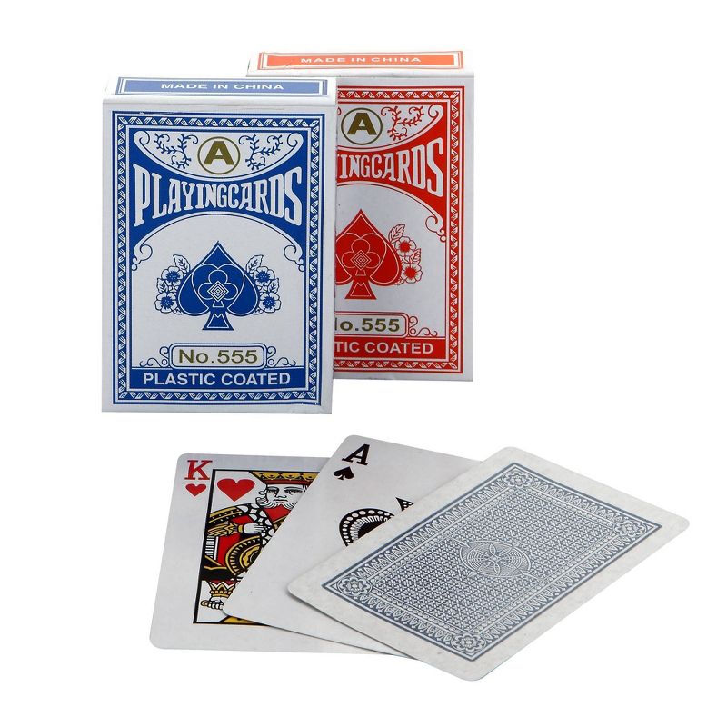 Hathaway Monte Carlo Dual Deck Standard Playing Cards Game with Case