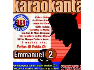 Karaokanta KAR-4364 - Al Estilo de Emmanuel - II Spanish CDG