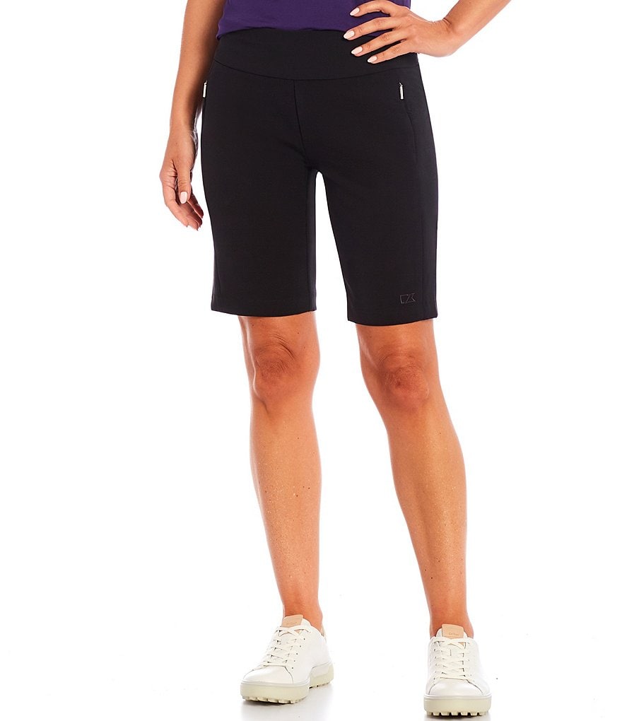 Cutter & Buck Performance Moisture Wicking Pull-On Twill Shorts