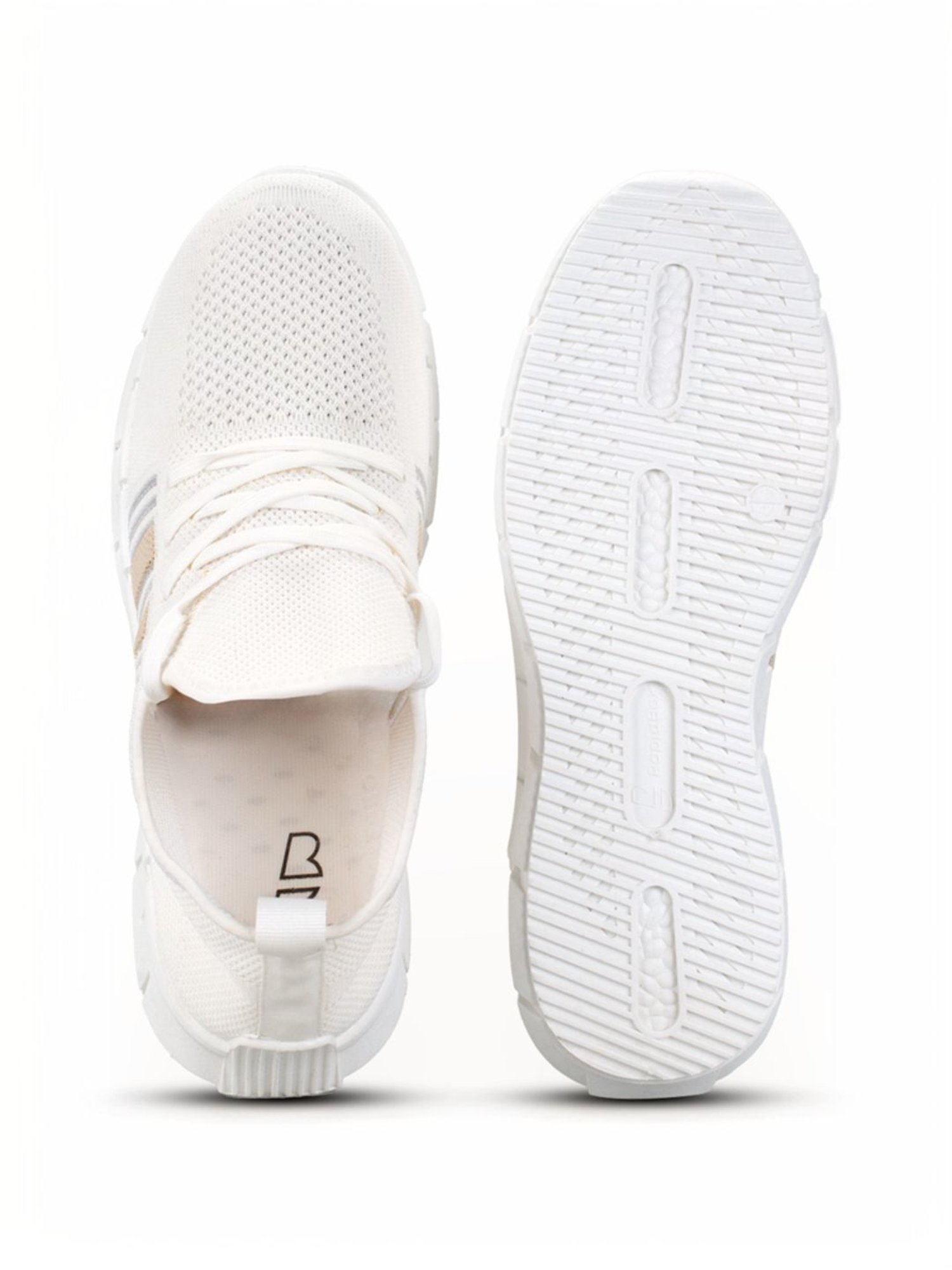 Rapid Box Men's Off White Running Shoes