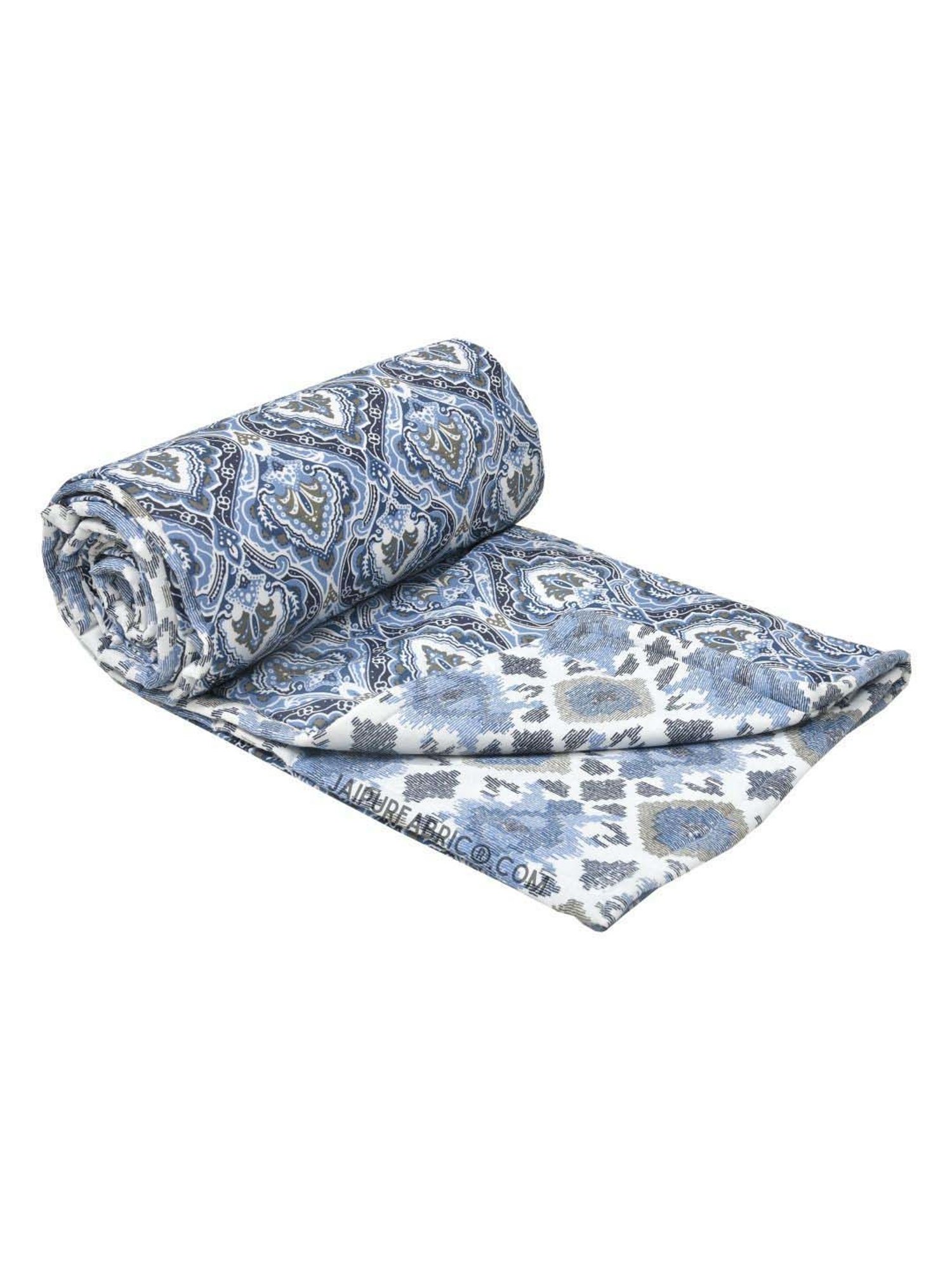 JaipurFabric Green Cotton 150 GSM Reversible Ac Dohar