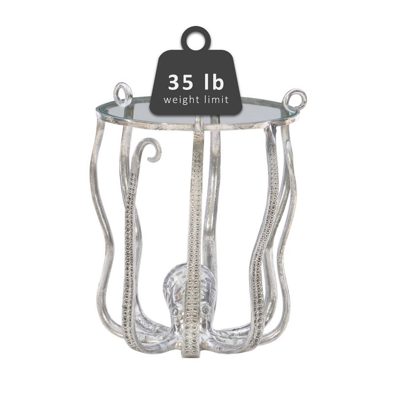 Octawyan Octopus Table Silver - Powell Company