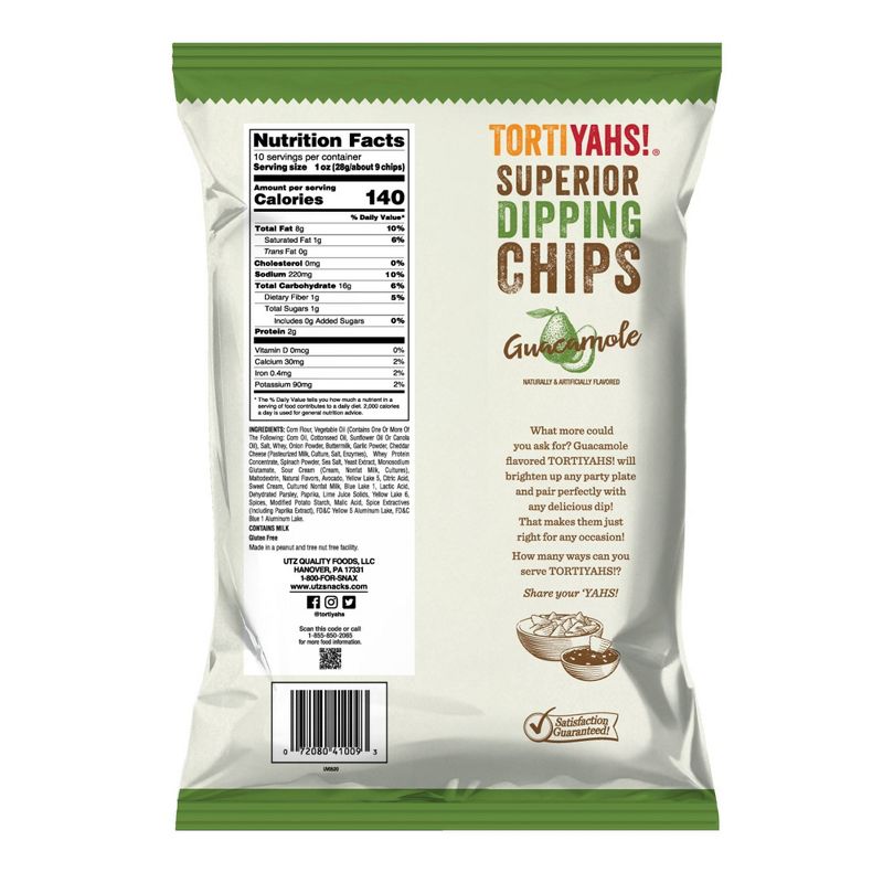 Tortiyahs! Guacamole Chips - 10oz