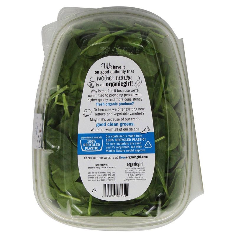 Organic Girl Baby Spinach - 5oz