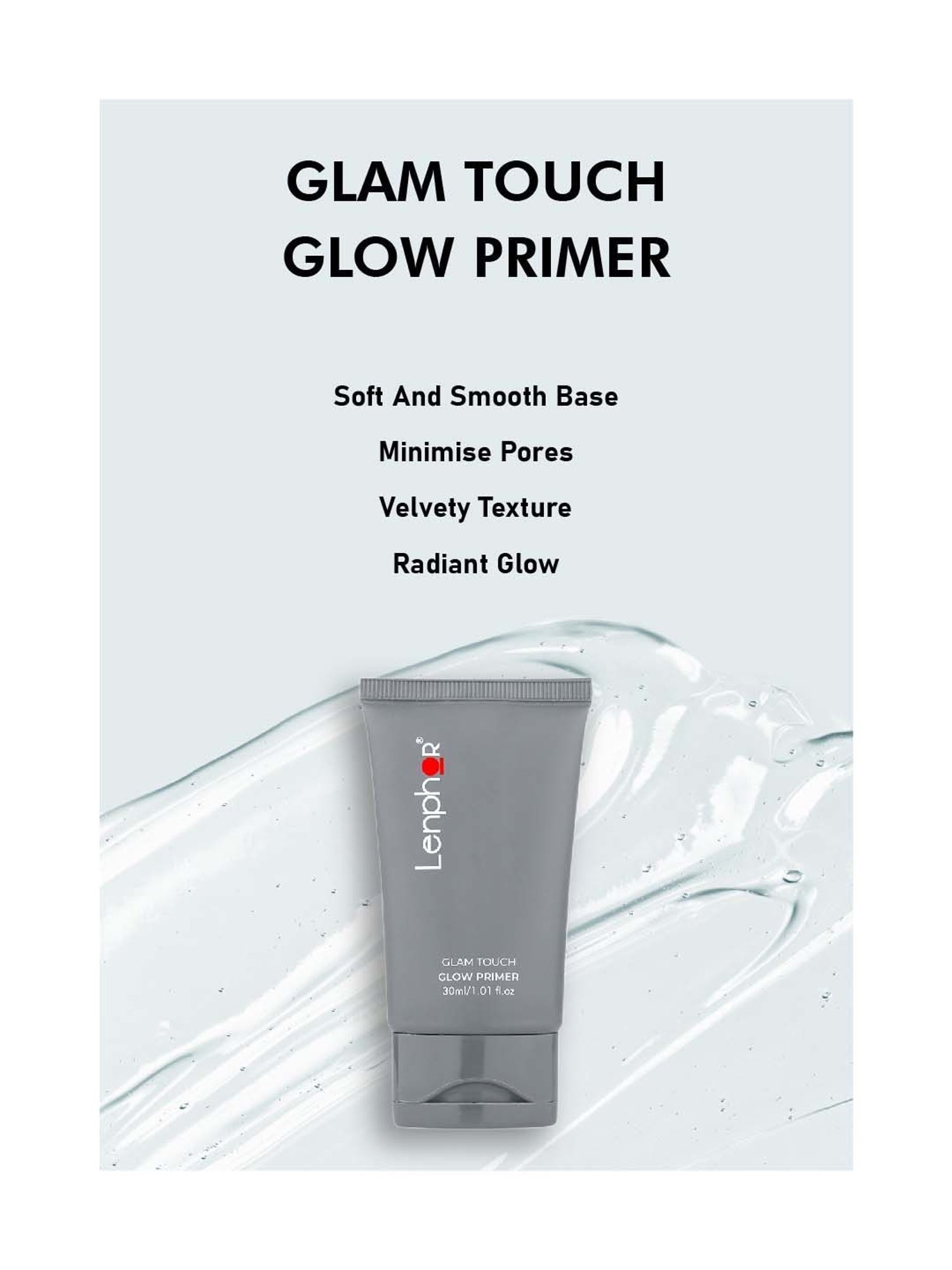 Lenphor Glam Touch Glow Primer - 30 ml