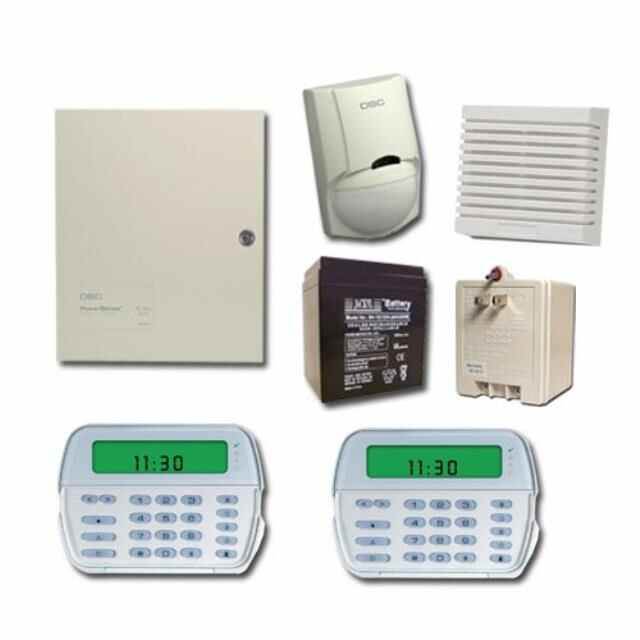 dsc tyco alarm system pc1832 with 2 pk5501 keypad ver 4.6