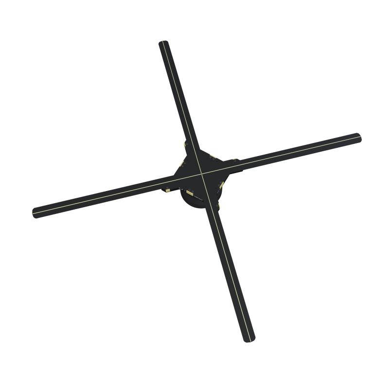 Maiman 28.5" 3D LED Holographic Projector, Large Size 3D LED Display for Shop Sign