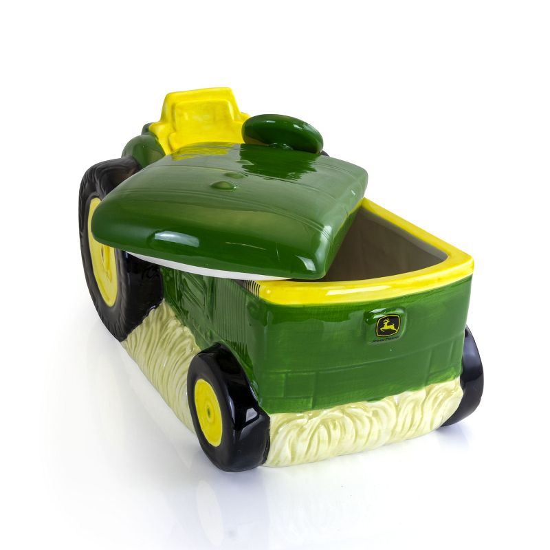 John Deere 10.5 Inch Stoneware Tractor Cookie Jar