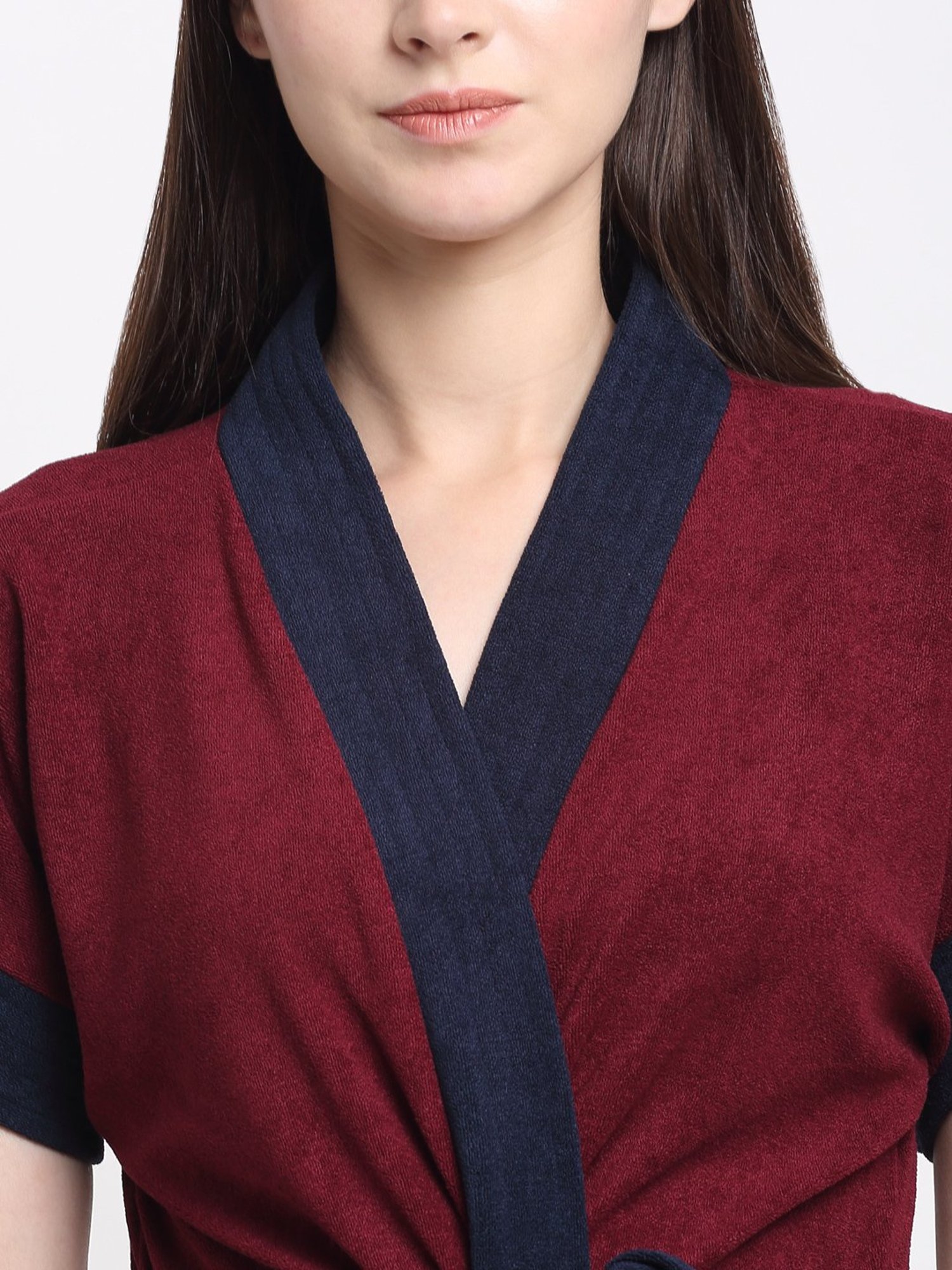 Trident Comfort Living Grey Cotton 380 GSM Bathrobe