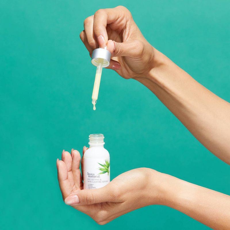 InstaNatural Skin Clearing Facial Serum – 1 fl oz