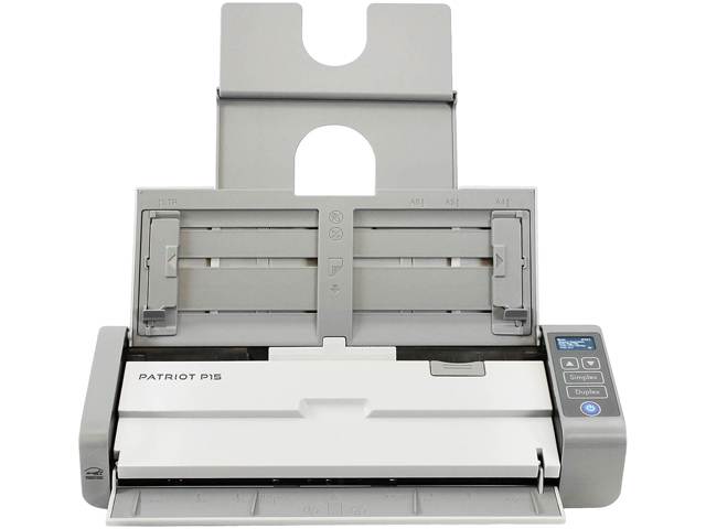 Visioneer Patriot P15 Portable Duplex Document Scanner
