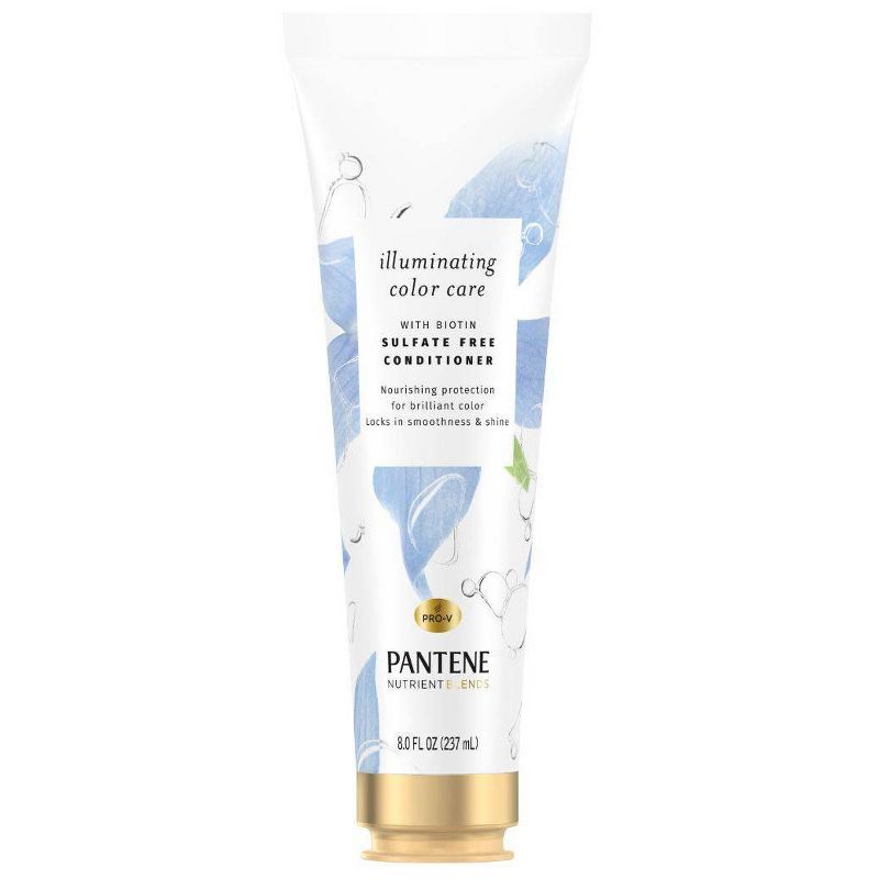 Pantene Nutrient Blends Illuminating Biotin Color Care Conditioner Sulfate Free Color Protection - 8.0 fl oz