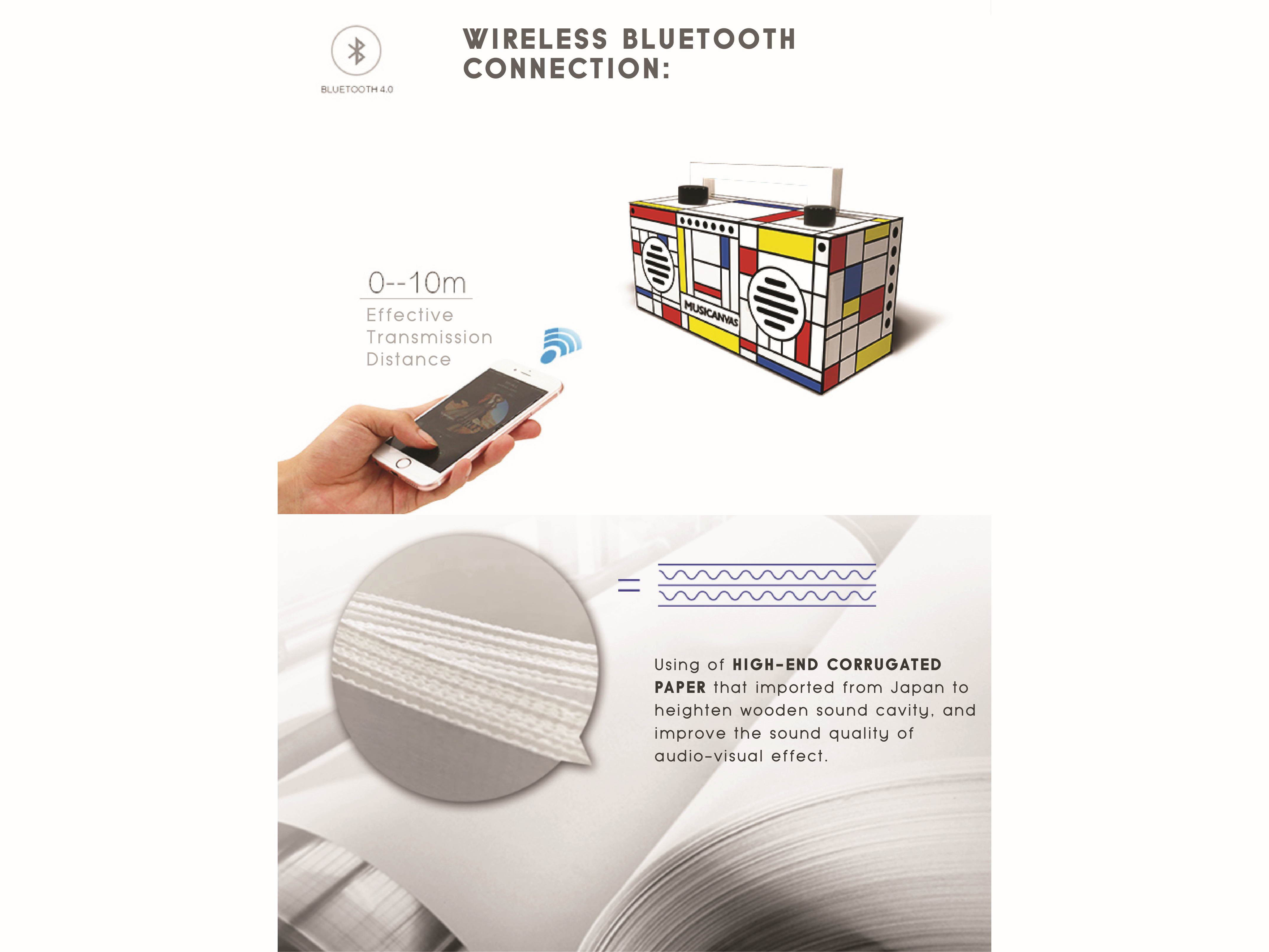 Enermax O'Marine EAS03-BS Black/Silver Waterproof Wireless Speaker